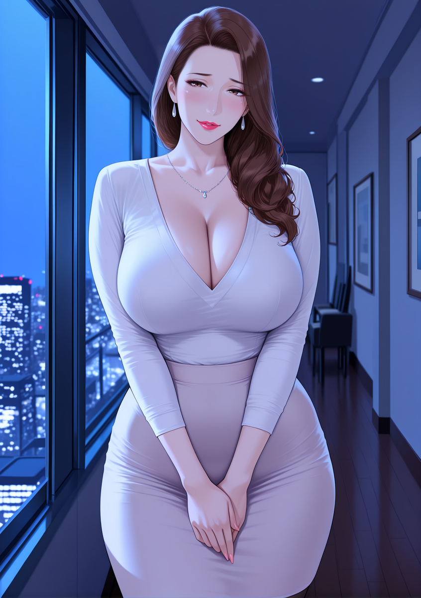 图片[67]-人妻若隐若现的性感内衣-pixiv插画-作品交流服务