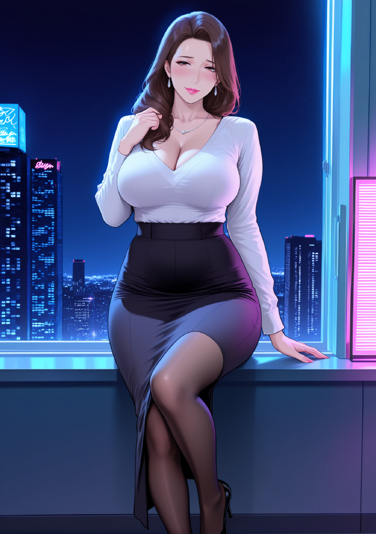 图片[12]-性感人妻的长裙-pixiv插画-作品交流服务