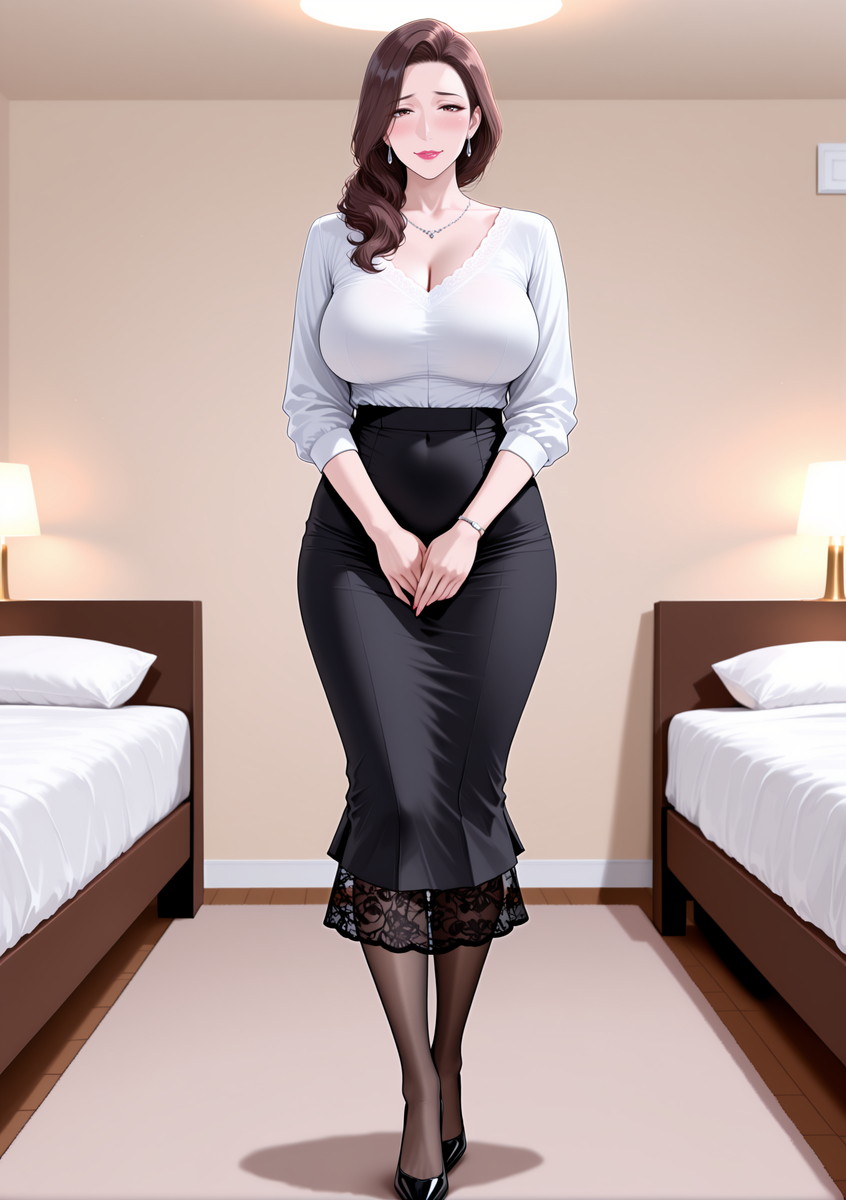 图片[16]-性感人妻的长裙-pixiv插画-作品交流服务