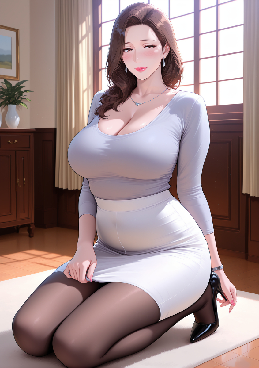 图片[26]-性感人妻的长裙-pixiv插画-作品交流服务