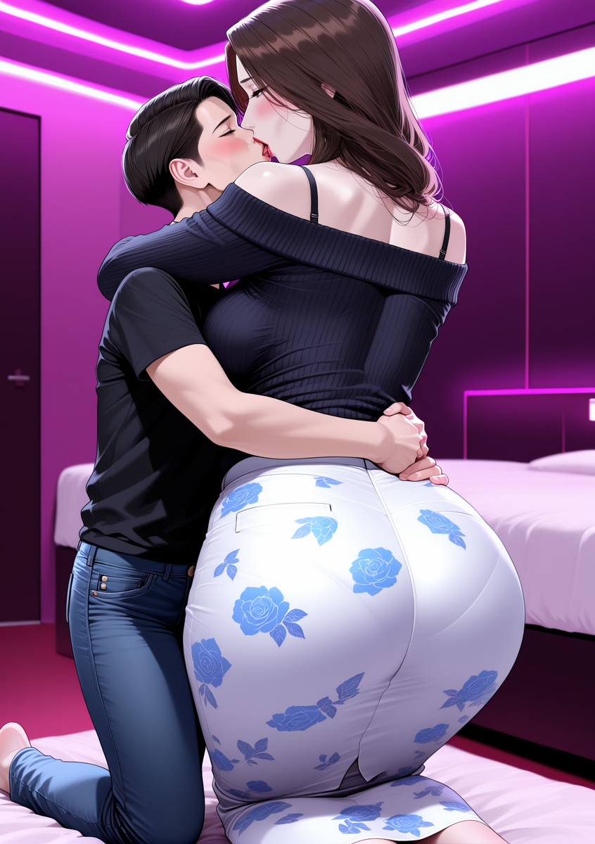 图片[16]-情趣酒店里的不伦之恋：（第二章）暧昧氛围的突破-pixiv插画-作品交流服务