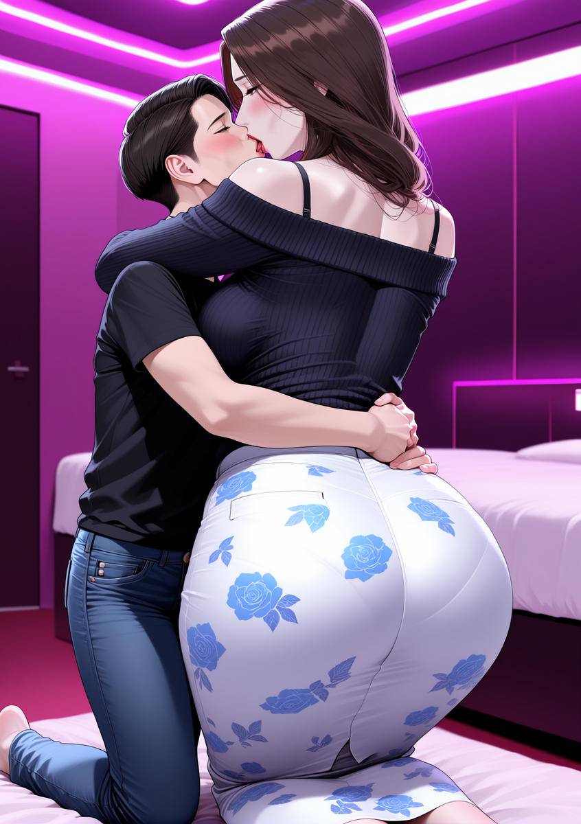 图片[16]-情趣酒店里的不伦之恋：（第二章）暧昧氛围的突破-pixiv插画-作品交流服务