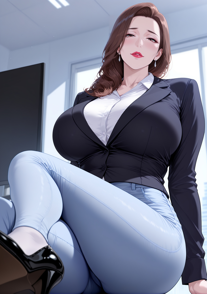 图片[8]-办公室的OL骚妈-pixiv插画-作品交流服务