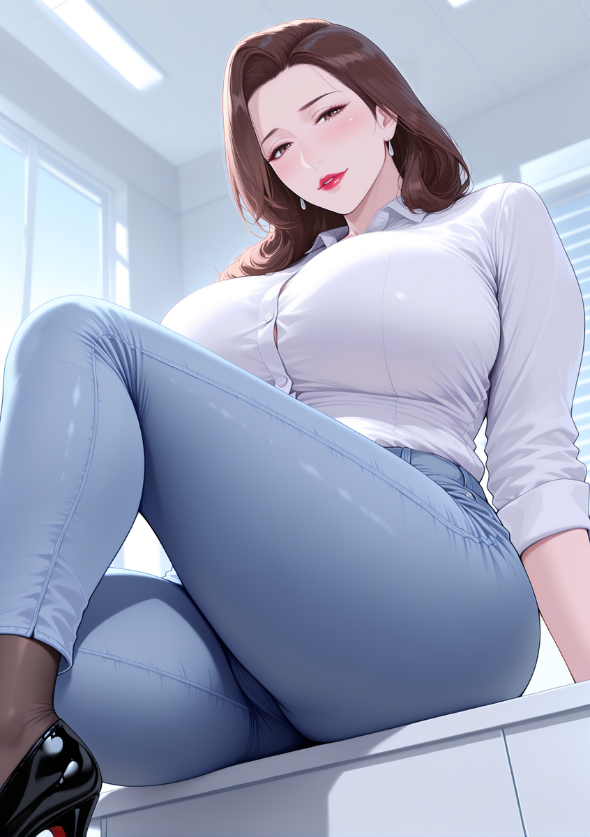 图片[9]-办公室的OL骚妈-pixiv插画-作品交流服务