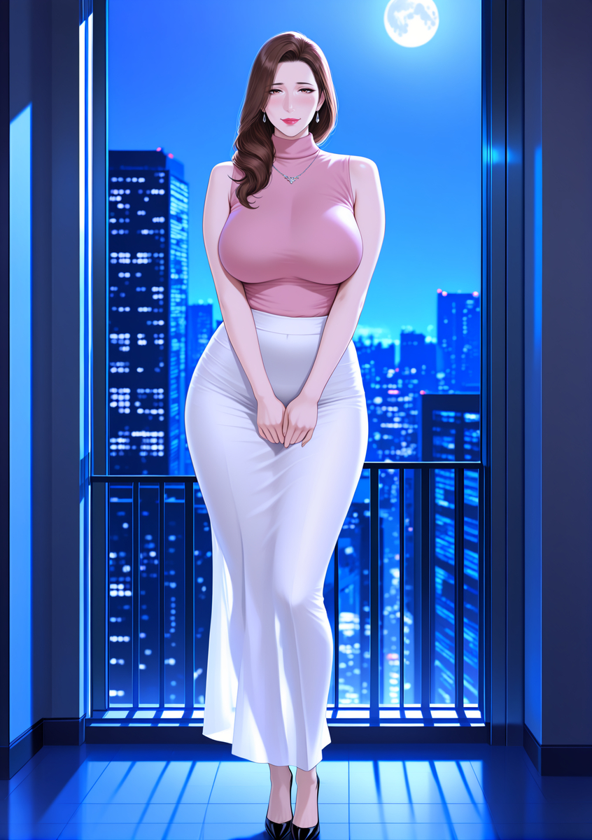 性感骚妈-pixiv插画-作品交流服务