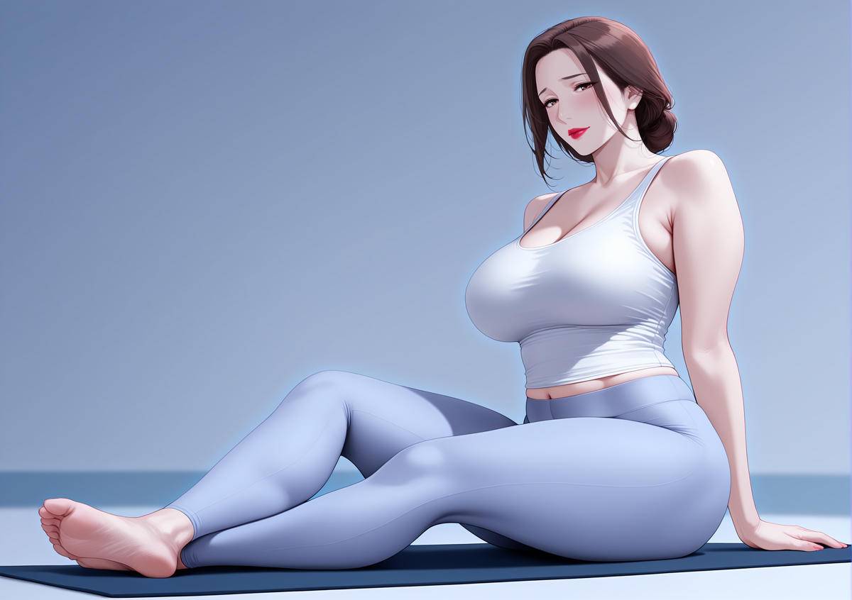图片[5]-做瑜伽的骚妈-pixiv插画-作品交流服务