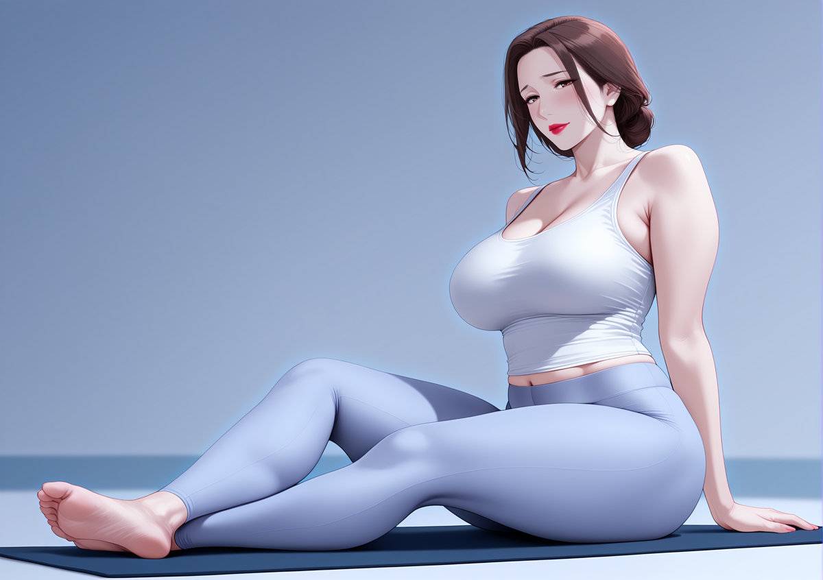 图片[5]-做瑜伽的骚妈-pixiv插画-作品交流服务