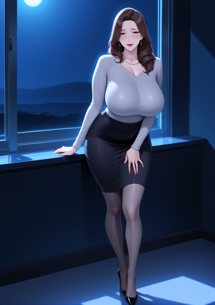 图片[17]-骚妈的性感母体-pixiv插画-作品交流服务