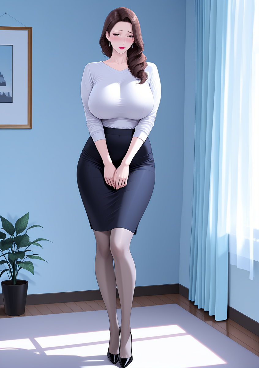 图片[28]-性感灰丝骚妈-pixiv插画-作品交流服务