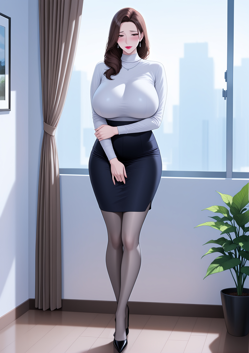 图片[29]-性感灰丝骚妈-pixiv插画-作品交流服务