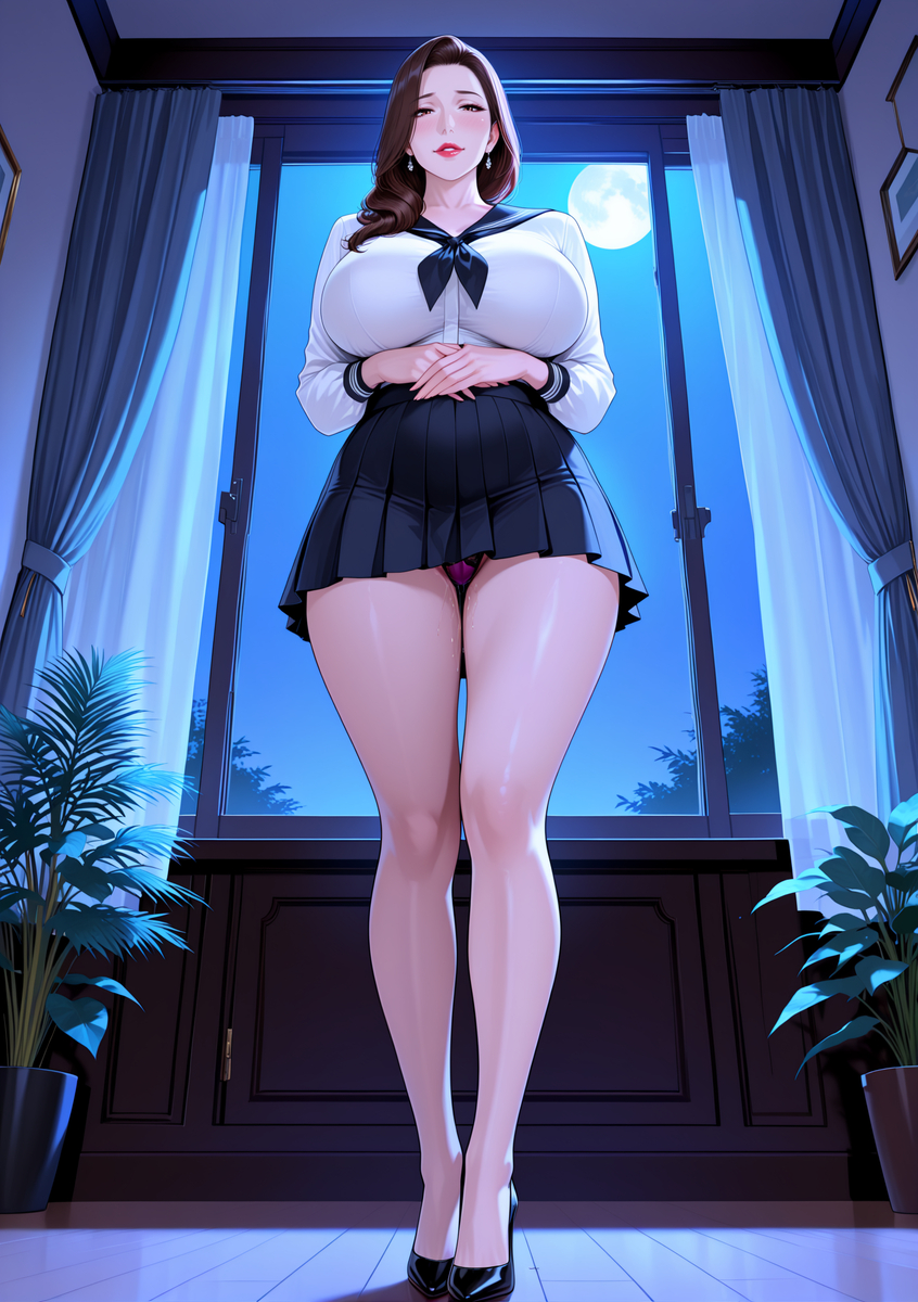 图片[13]-为你穿上jk的骚妈-pixiv插画-作品交流服务