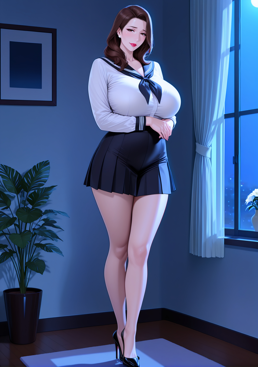 图片[8]-为你穿上jk的骚妈-pixiv插画-作品交流服务