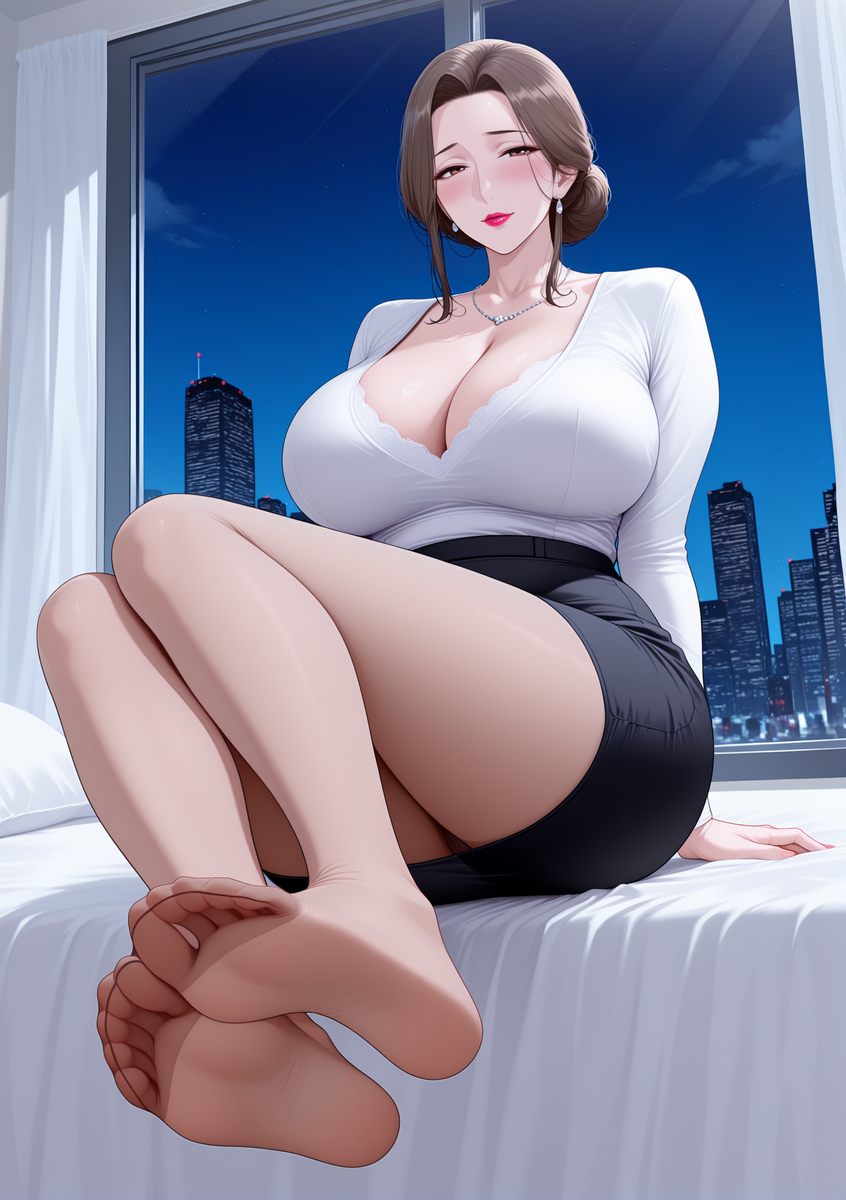 图片[82]-骚妈的肉丝帮你起飞~-pixiv插画-作品交流服务