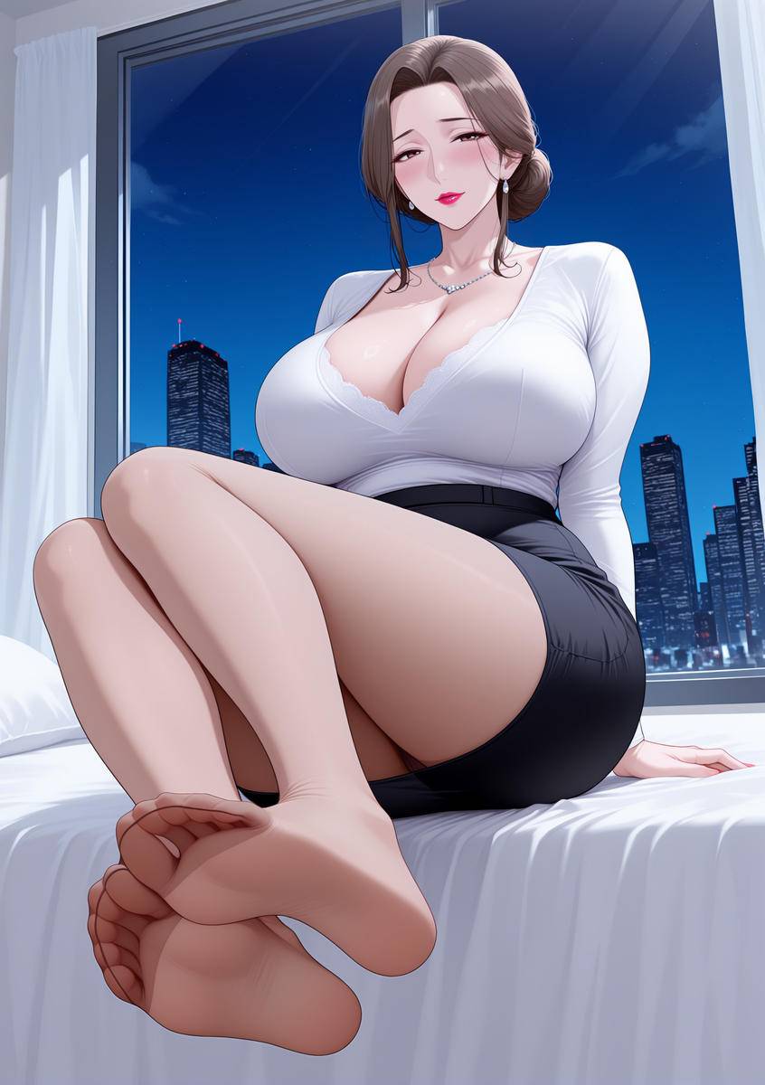 图片[82]-骚妈的肉丝帮你起飞~-pixiv插画-作品交流服务