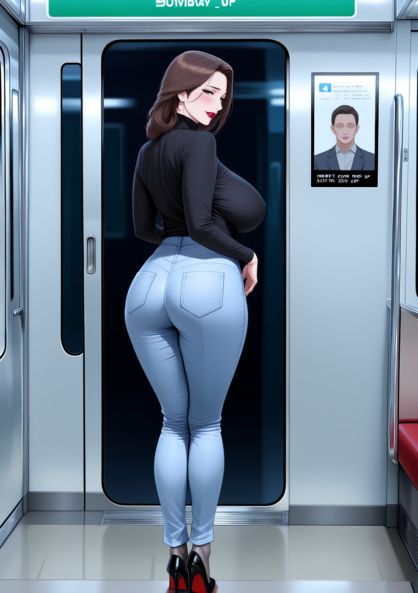 图片[21]-最近现实里见到好多黑毛衣搭配牛仔裤-pixiv插画-作品交流服务