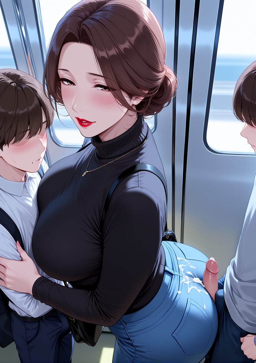 图片[35]-最近现实里见到好多黑毛衣搭配牛仔裤-pixiv插画-作品交流服务