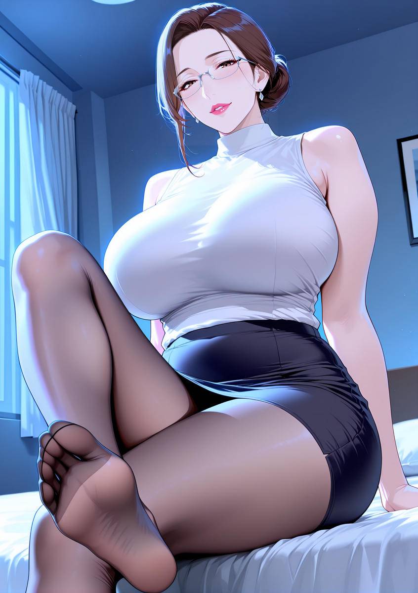 图片[27]-淫荡女王骚妈の第二弹：骚妈的足底调教-pixiv插画-作品交流服务