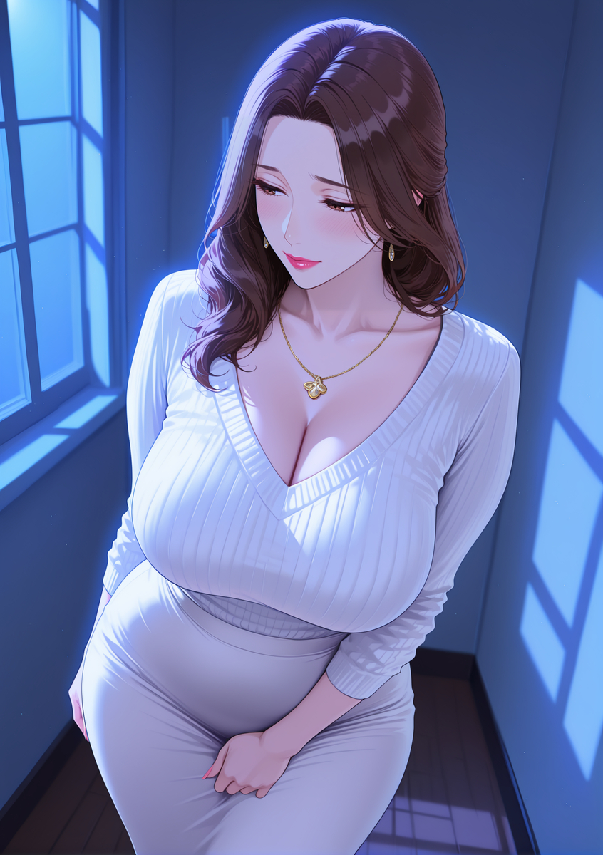 图片[8]-是温柔妈妈，也是荡妇人妻-pixiv插画-作品交流服务