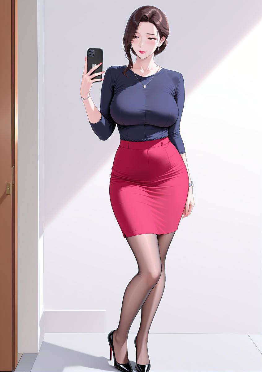 图片[40]-OL骚妈的ootd自拍-pixiv插画-作品交流服务
