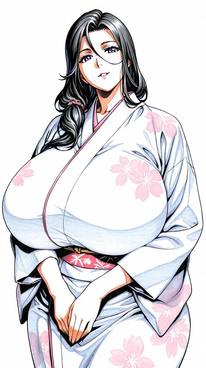 图片[6]-彩铅线稿风（熟女篇）-pixiv插画-作品交流服务