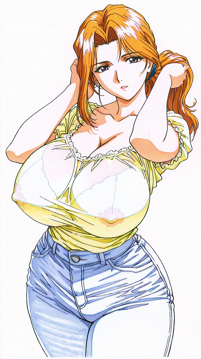 图片[8]-彩铅线稿风（熟女篇）-pixiv插画-作品交流服务