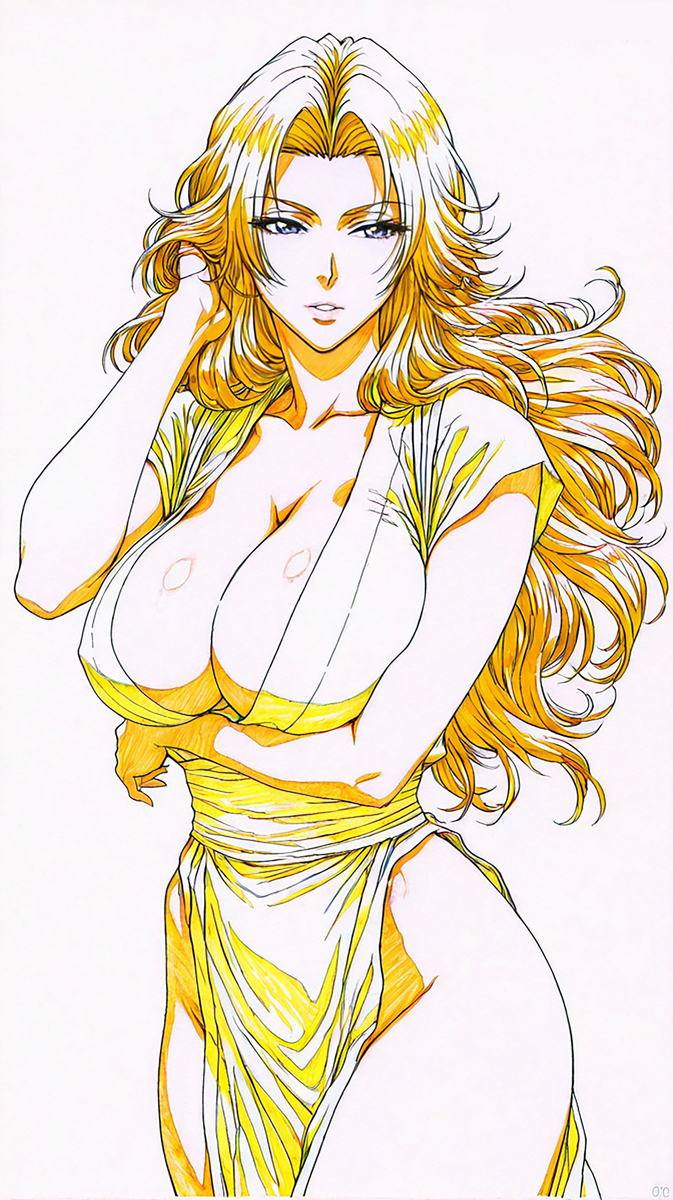 图片[5]-彩铅线稿风（御姐篇）-pixiv插画-作品交流服务