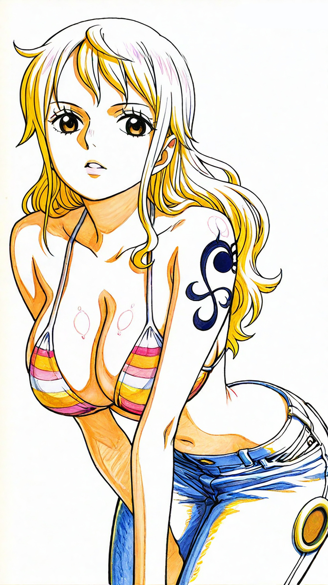 图片[8]-彩铅线稿风（御姐篇）-pixiv插画-作品交流服务