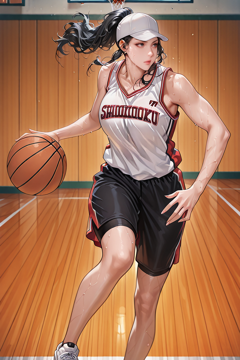 SLAMDUNK灌篮高手 ——井上彩子-pixiv插画-作品交流服务