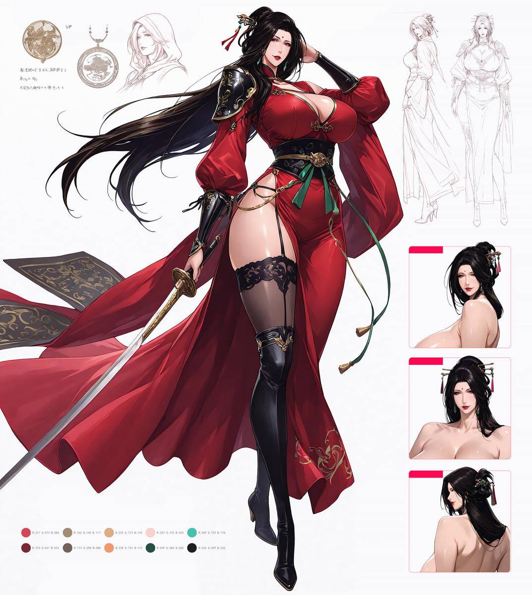 Yuan Sanniang - 50Ling-pixiv插画-作品交流服务