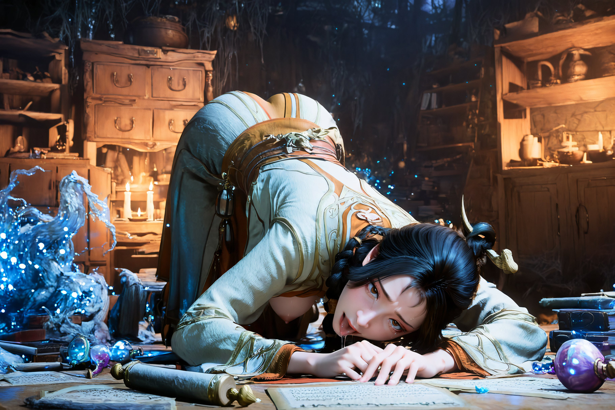 公孙杏-pixiv插画-作品交流服务