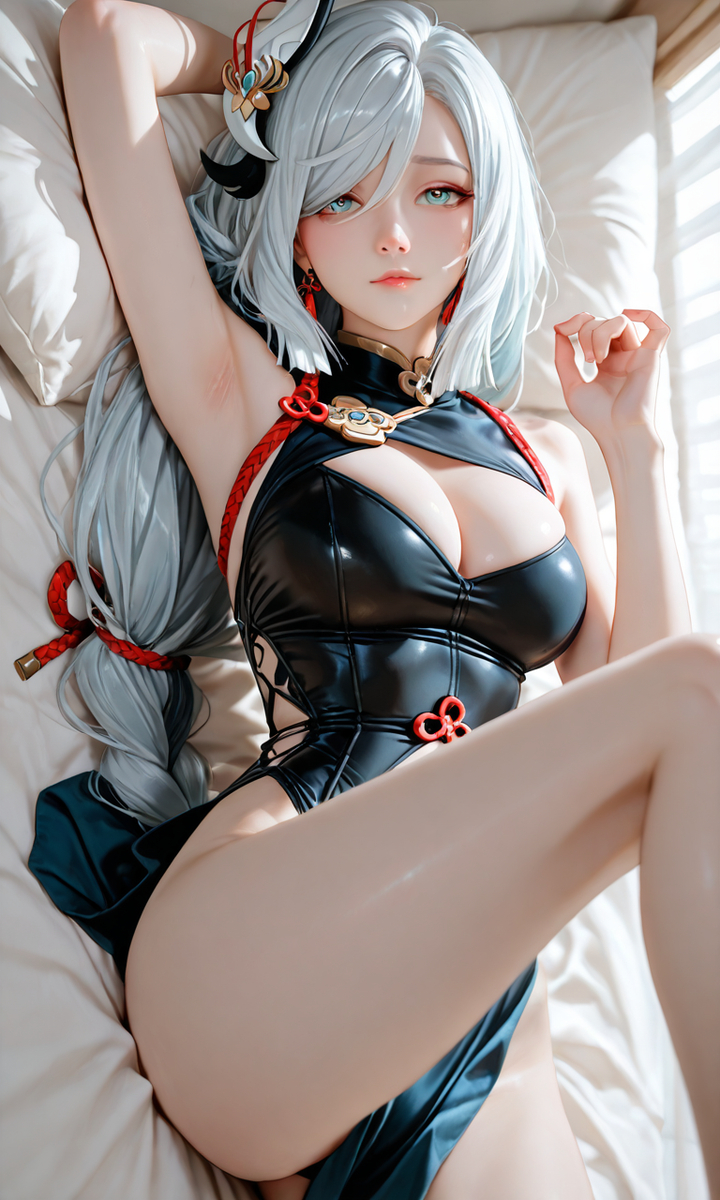 Shenhe-pixiv插画-作品交流服务