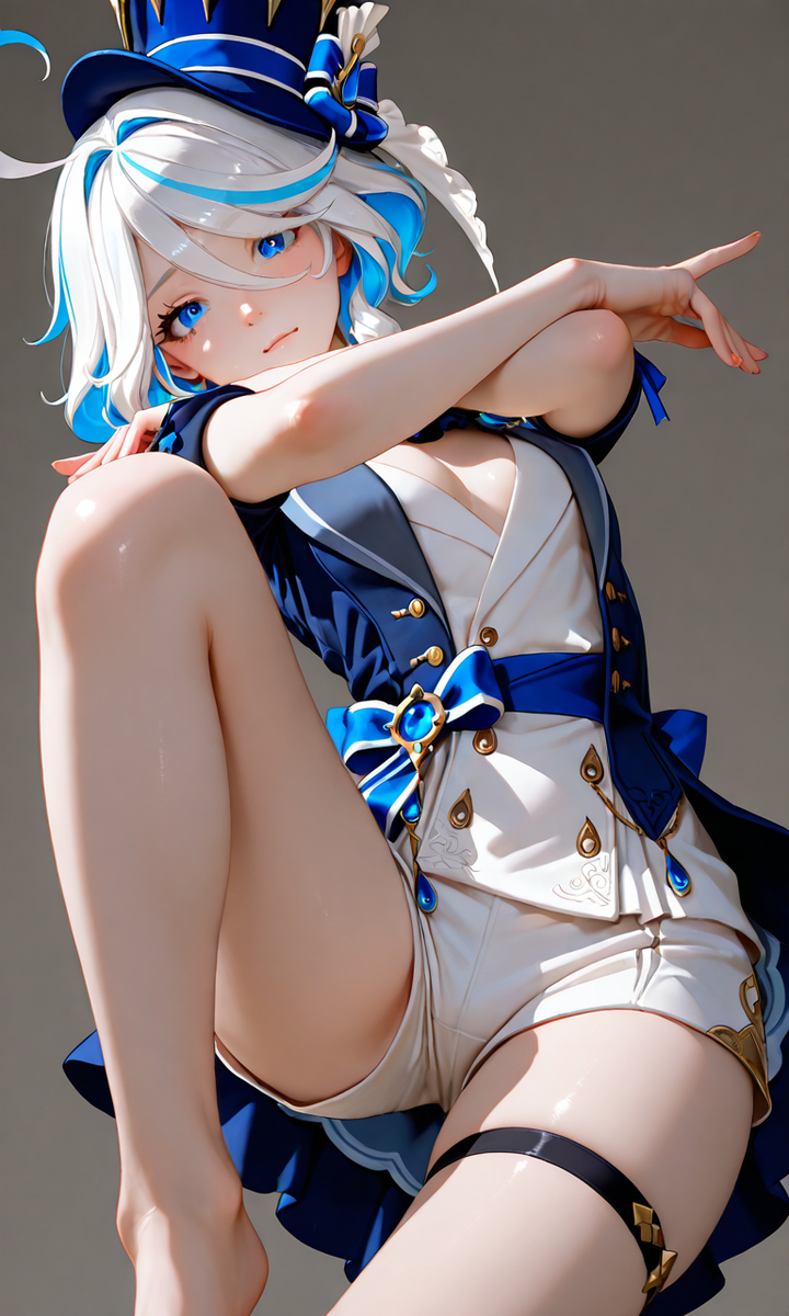 Furina (｡♥‿♥｡)ノ-pixiv插画-作品交流服务