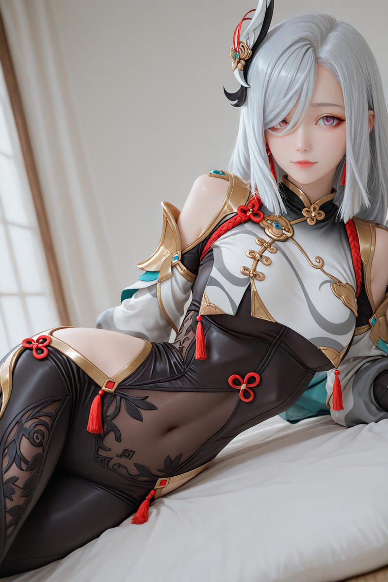 More Shenhe (*´꒳`*)-pixiv插画-作品交流服务