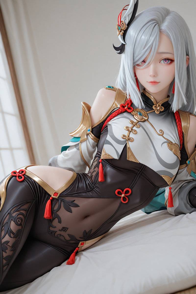 More Shenhe (*´꒳`*)-pixiv插画-作品交流服务