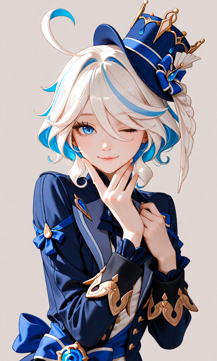 Furina ( •́ ‿ •̀ )-pixiv插画-作品交流服务