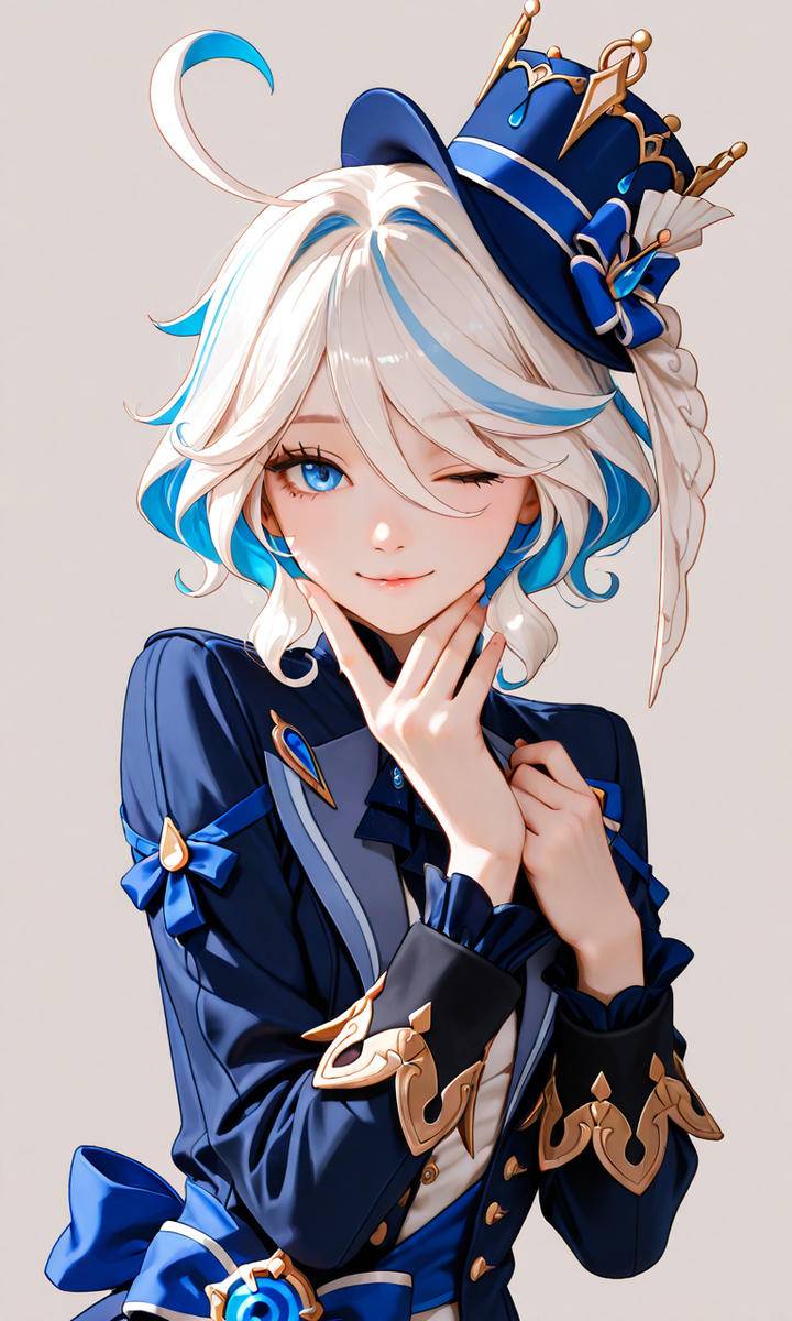 Furina ( •́ ‿ •̀ )-pixiv插画-作品交流服务