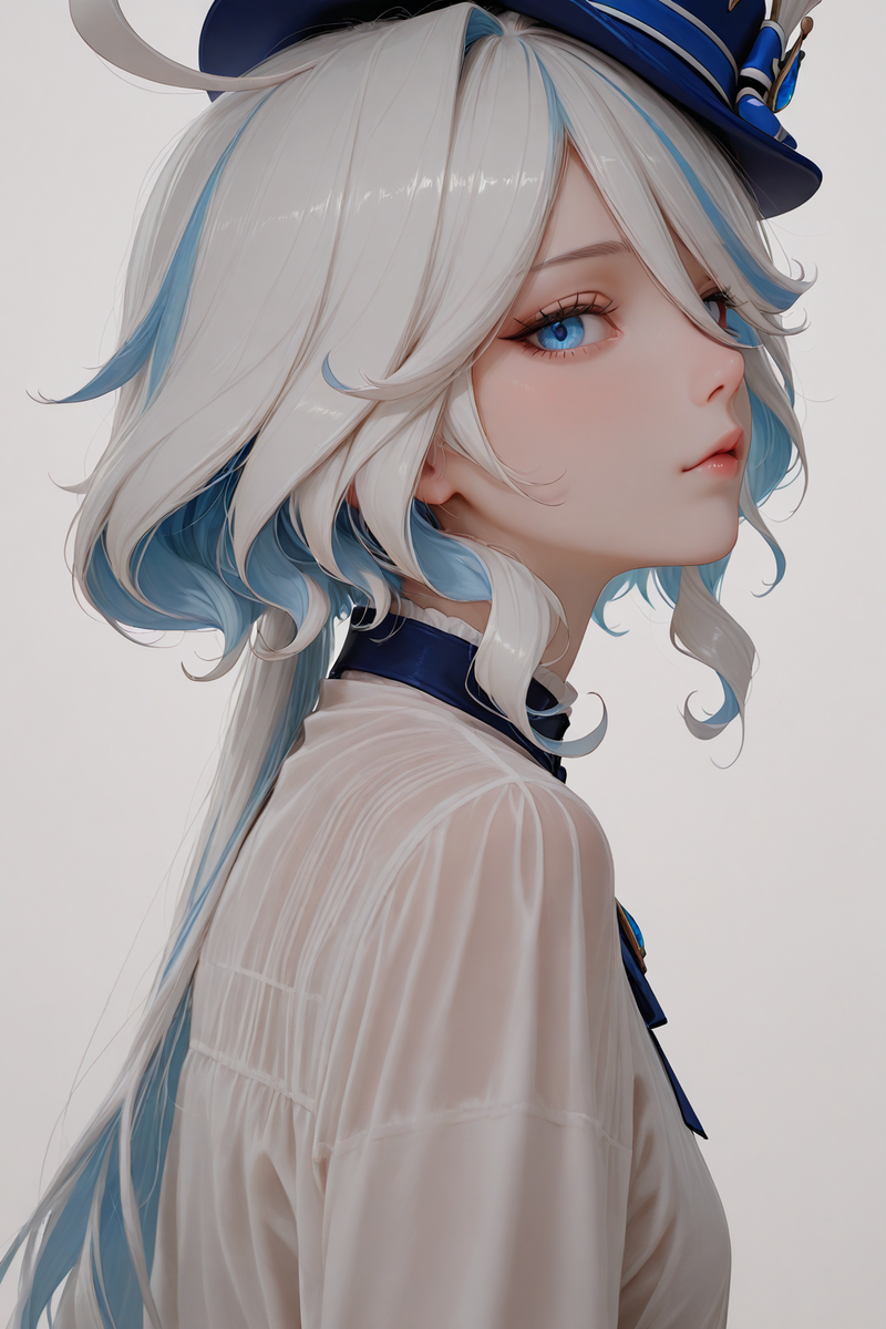 Furina (¬‿¬)-pixiv插画-作品交流服务