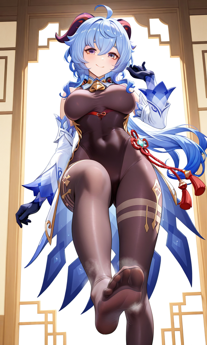 Ganyu-pixiv插画-作品交流服务