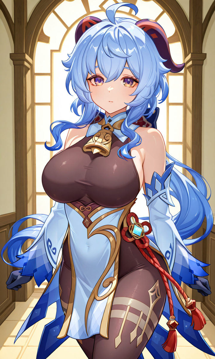 Ganyu-pixiv插画-作品交流服务