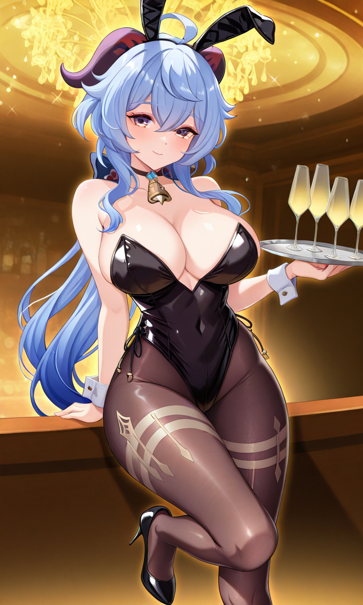 Ganyu-pixiv插画-作品交流服务