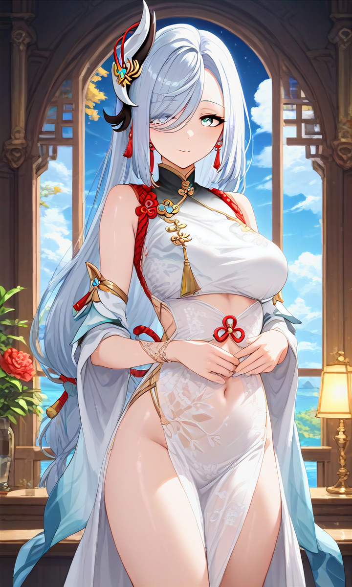 Shenhe-pixiv插画-作品交流服务