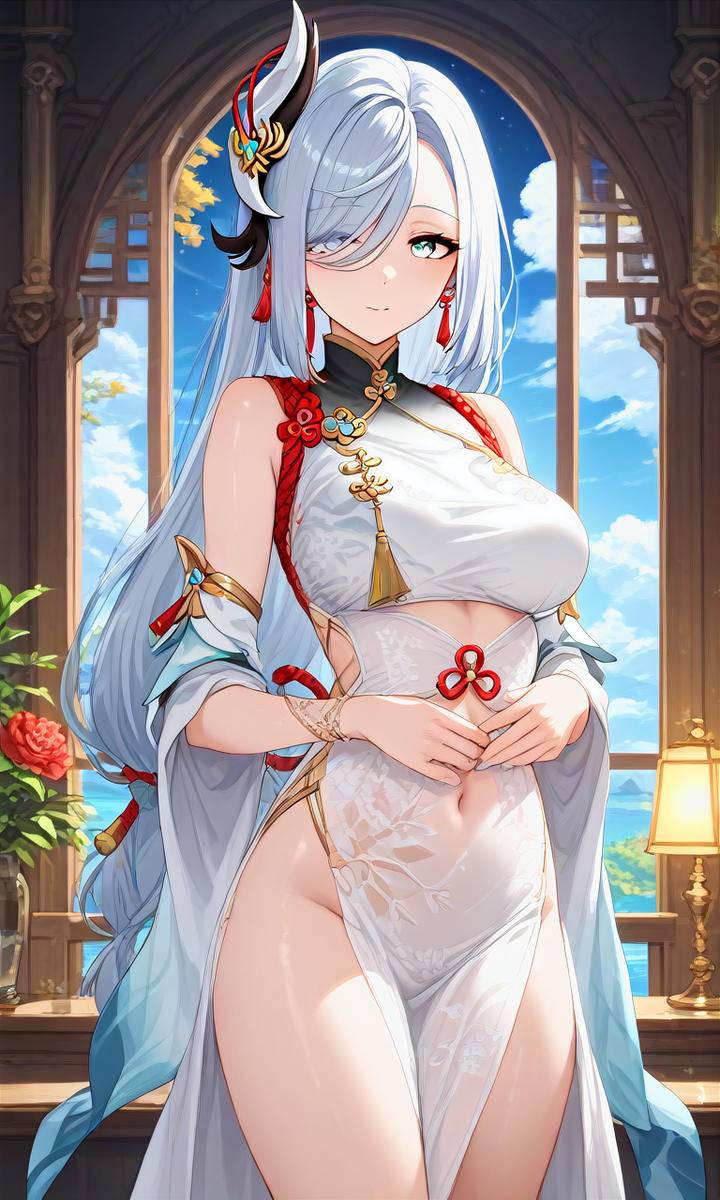 Shenhe-pixiv插画-作品交流服务