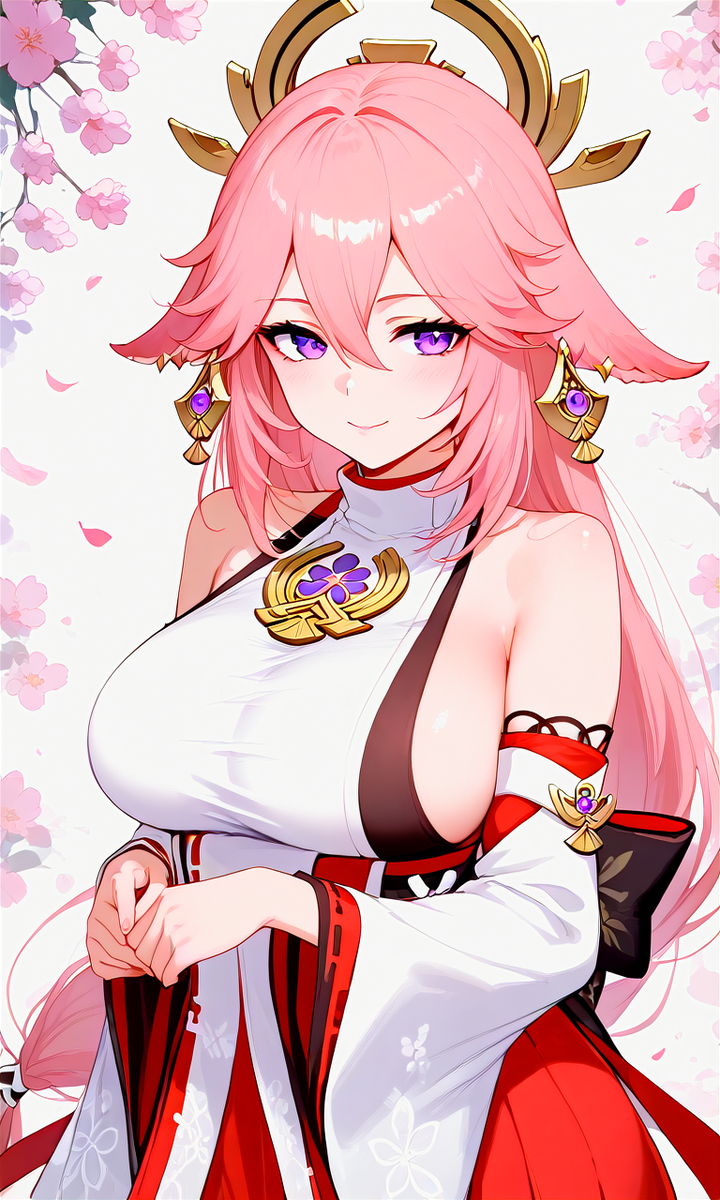 Yae Miko-pixiv插画-作品交流服务