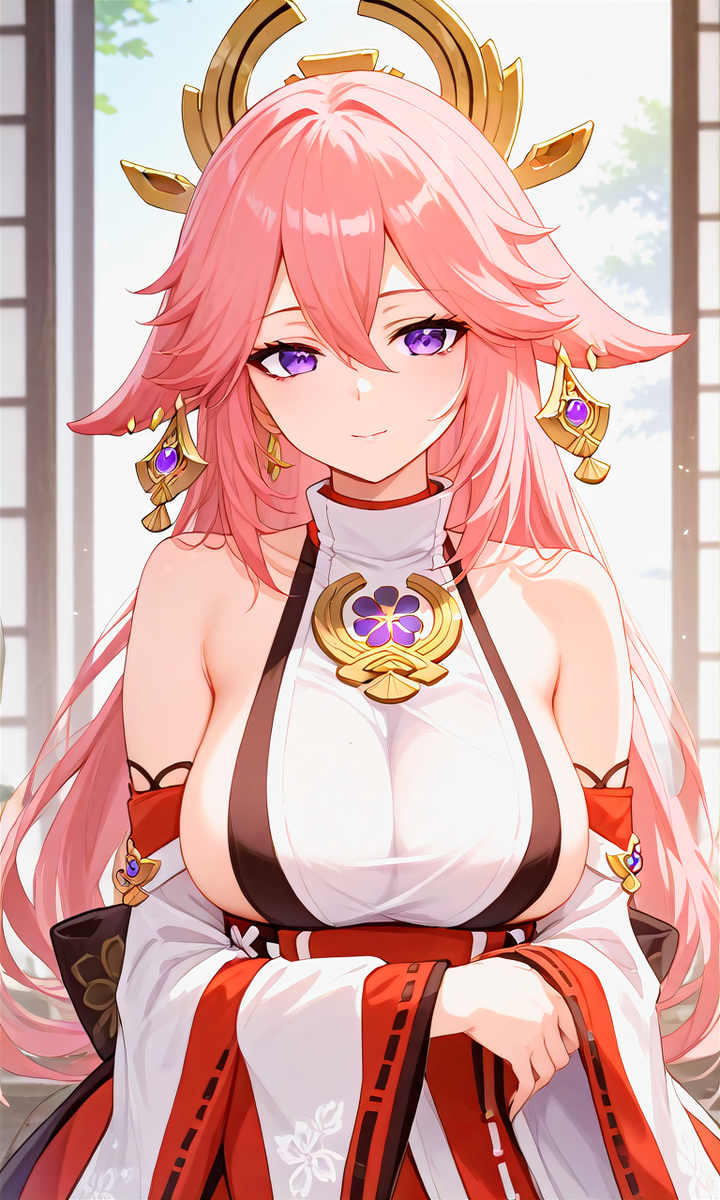 Yae Miko-pixiv插画-作品交流服务