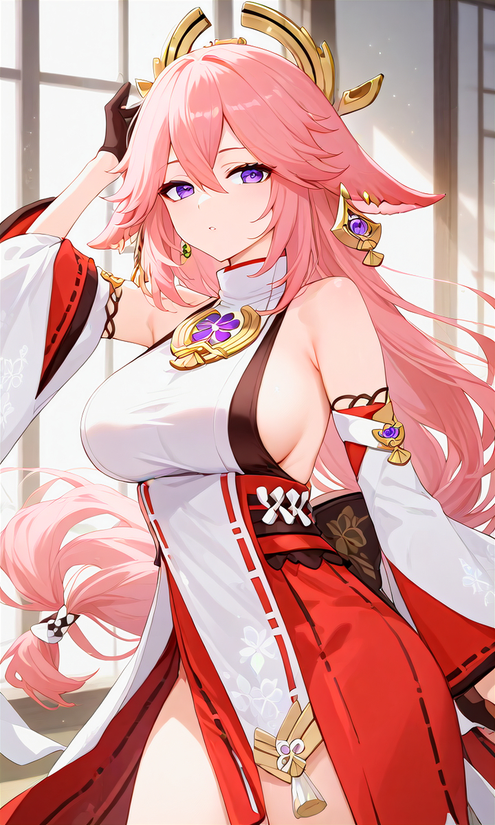 图片[6]-Yae Miko-pixiv插画-作品交流服务