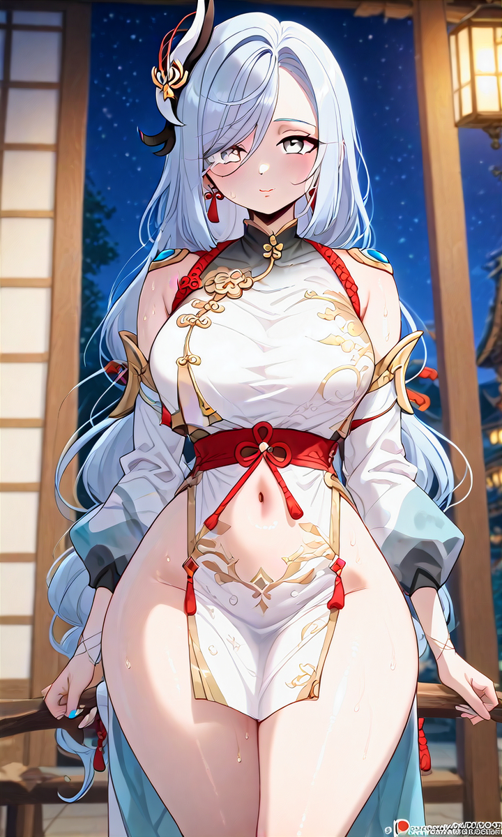 Shenhe-pixiv插画-作品交流服务