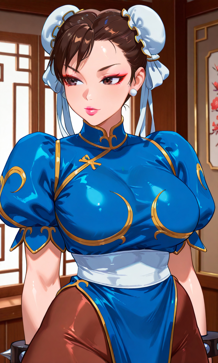 Chun-Li-pixiv插画-作品交流服务