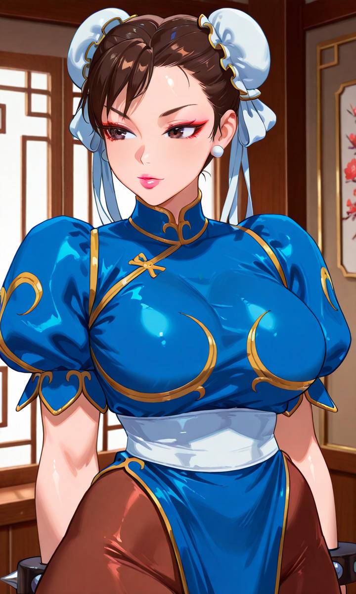 Chun-Li-pixiv插画-作品交流服务