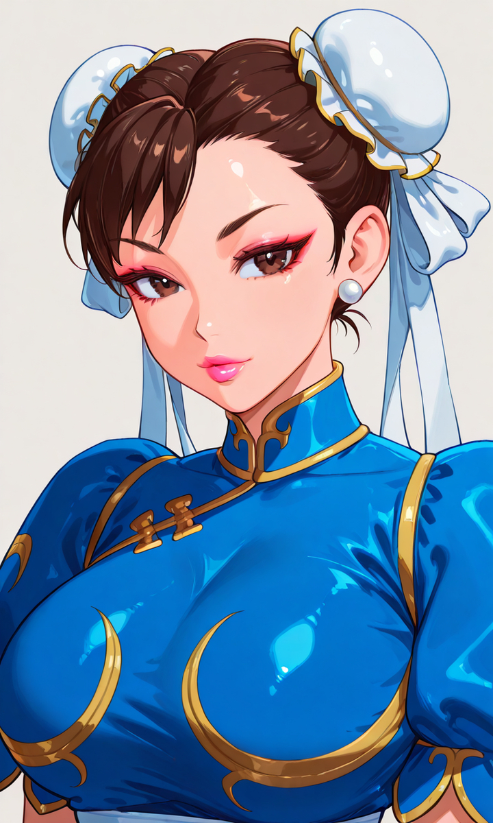 Chun-Li-pixiv插画-作品交流服务
