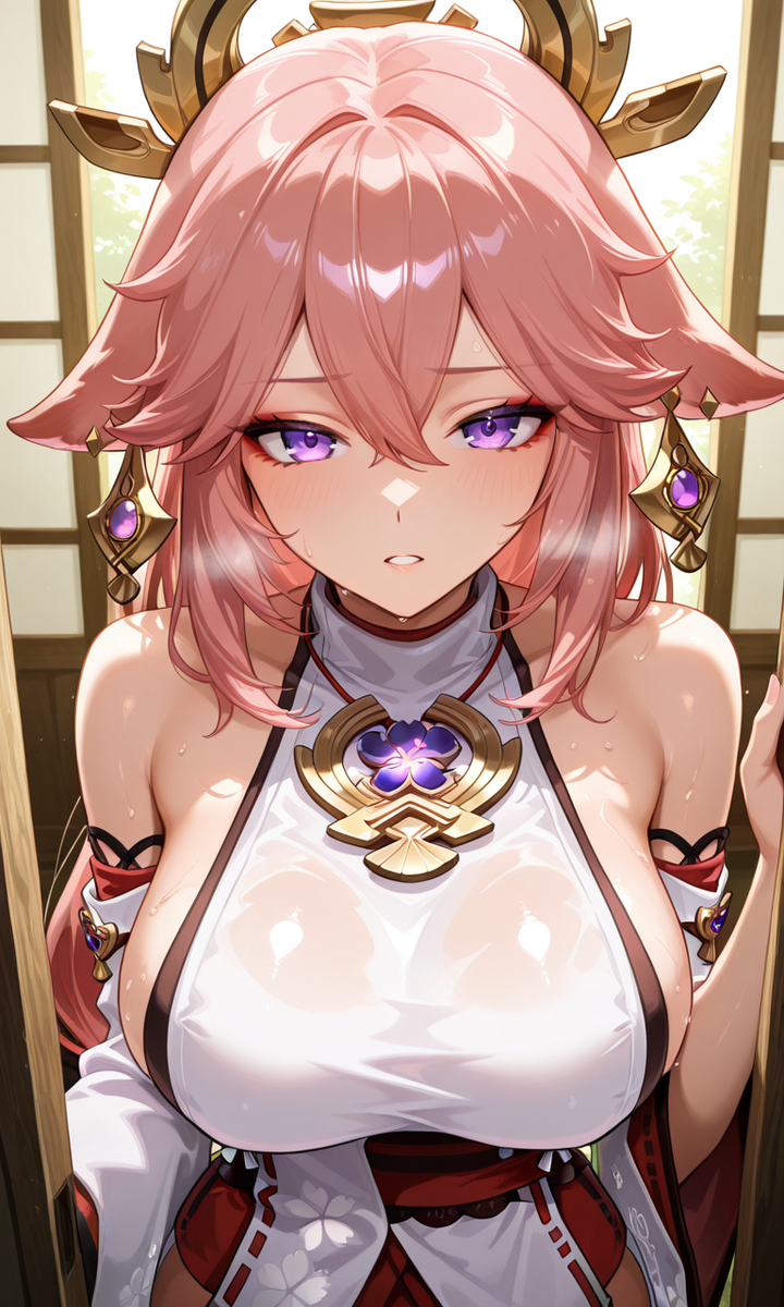 Yae Miko-pixiv插画-作品交流服务